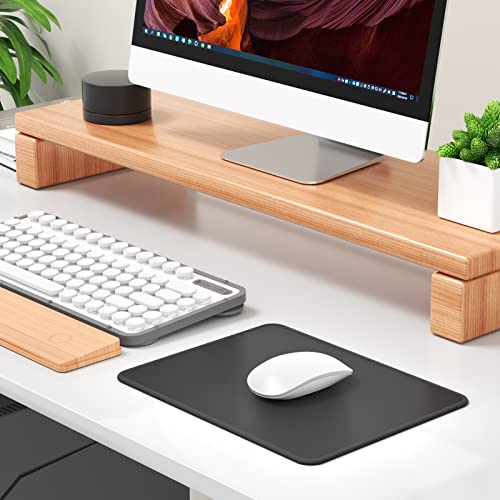 KTRIO 10 Pcs Mouse Pads, Larger Surface, Stitched Edges, 11 x 8.5 Inches | Smooth Cloth Surface for Precise Tracking, 3 mm Thickness, Stitched Edges, Non-Slip Rubber Base, Mousepads Bulk - size: 10 Pack (8.5" x 11")