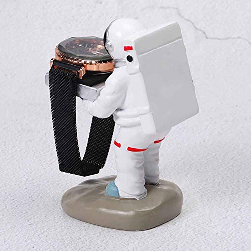 Pilarmuture Watch Display Stand Jewelry Organizer Astronaut Handmade Watch Holder Resin Figurine Jewelry Watch Storage Rack Eyeglass Holder for Office Home Decoration - size: 2#astronaut