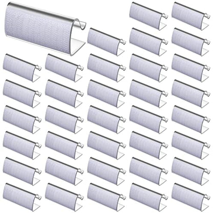 Maitys 180 Pcs Clear Table Skirt Clips Bulk, Transparent Plastic Tablecloth Clip Holder Clamps with Hook Loop for Wedding Picnic Camping Party Indoor Outdoor Events, Fits 3/4 to 1 Inch Thick Tables