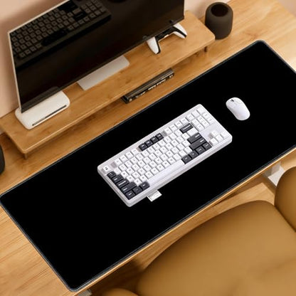 Excel Cheat Sheet Desk Pad, Updated Shortcuts Mouse Pad (31.5"x11.8") | XL Gaming Desk Mat & Office Keyboard Shortcut | Non-Slip Stitched Edges, Spill-Proof Computer Gifts for Employee Appreciation