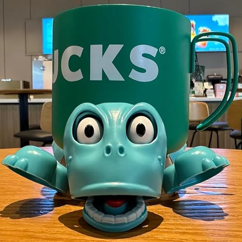 JOD® Funny Turtle Coaster Cup Holder – Cute 3D Animal Drink Holder with Moving Limbs, Unique for Mom, Novelty Desk Decor for Women (Blue Pro) - color: 1pc-blue