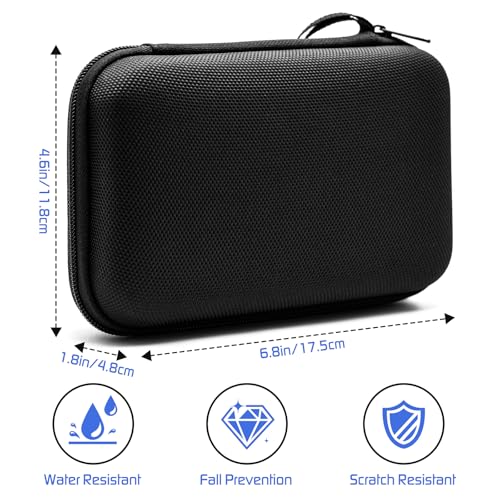DPVPER Carrying Case for Gameboy Advance SP, Accessories for GBA SP, Hard Storage Portable Bag for GBA SP - Holds 8 Games - size: No Charger Fit