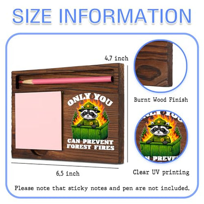 Funny Desk Gift for Boss Manager, Sticky Note Holder Office Organizer, Coworker Team Appreciation Memo Pad Holder for Work Desk STYW8 - style: Desk Gift for Boss Manager