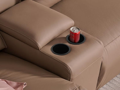 Dnyta 4pcs 4.2" x 4" Black Plastic Cup Holder Insert, Sofa Recliner Car Seat Cups Holder Replacement, Couch Cups Poker Table Cup Holders, for Table, Sofa, Boat, Truck, Car, Recline - color: 4pcs, Black, size: 4.2" x 4", Bottom U-shaped groove