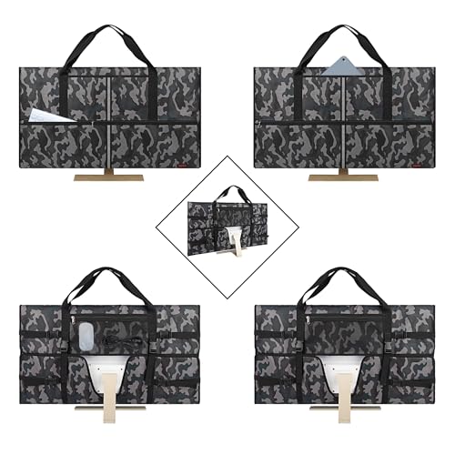 Travel Carrying Bag Compatible with 32" All-in-One Desktop Computer and 32" Monitor (Camouflage Gray) - color: Camouflage Gray
