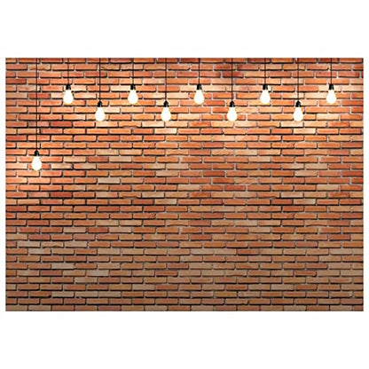 7X5FT Red Brick Wall Backdrop Photography Backdrops Vintage Photo Backdrop Studio Photo Background DH-194 - size: 7X5FT