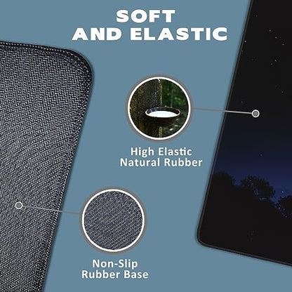 Large Mouse Pad Moon Phase Extended Gaming Mouse Pad Non-Slip Desk Mat with Stitched Edge Laptop Computer Keyboard Mousepad for Office Home 35.4" x 15.7" - color: Moon Phase