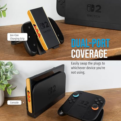 JoyCon Magnetic Dust Cover Compatible With Nintendo Switch 2 – Protective Port Covers, Dust Guard (Set of 2) (Hearts) - color: Hearts