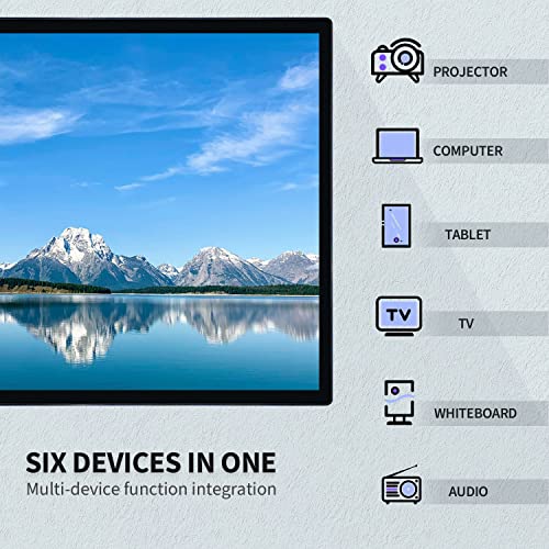 65-inch Interactive Touchscreen Monitor, Electronic Whiteboard Touch Screen with 1080P Display, Smart Board for Home Office and Classroom, Bundled Android 14, RAM 4G & ROM 32G - style: Android 14 4G+32G