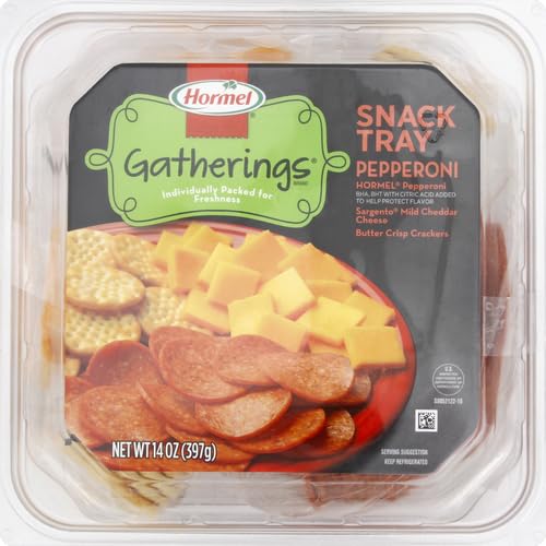 Hormel Snacktray/Pep/Cheese/Crk, 14.7 oz