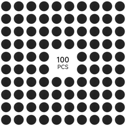 100Pcs 40mm/1.57inch Plastic Model Miniature Bases,4mm/0.16 Thick Circular War Figure Display Stands For Gaming Miniatures or Wargames Role Playing Board Game Figure Toy(100PCS-40mm-Black Round) - color: 100PCS-40mm-Black Round