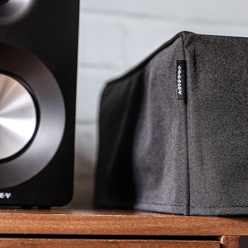 Crosley AC1055A-BK Fabric Turntable Dust Cover, Black