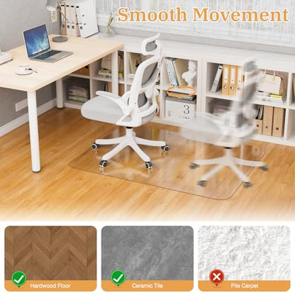 46"x60" Office Chair Mat for Hardwood Floor