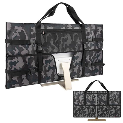 Travel Carrying Bag Compatible with 32" All-in-One Desktop Computer and 32" Monitor (Camouflage Gray) - color: Camouflage Gray