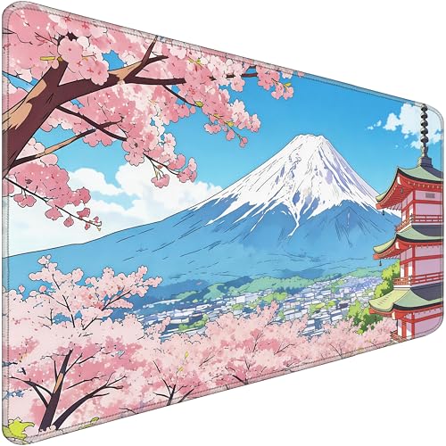 Waterproof Desk Mat 31.5x15.7 Inch - Extra Large Mouse Pad Covers Full Desk, Non Slip Rubber Backing, Easy to Clean, Building - color: Building, size: 31.5" x 15.7"
