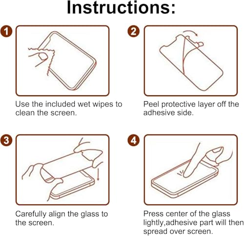PEHAEL 2+2 Pack for iPhone 14 Pro Privacy Screen Protector with Camera Lens Protector Full Coverage Anti-Spy Tempered Glass Film 9H Hardness Easy Installation Bubble Free [6.1 inch]