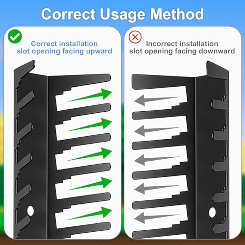Video Game Storage Wall Mount, 4 Pack Heavy-Duty Metal Game Case Holder - Holds Up to 76 Disc Boxes, Wall Mounted Media Storage Shelves Compatible for PS, Xbx, DVD, Switch Game Organize Display