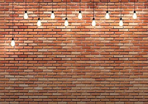 10X8FT Red Brick Wall Backdrop Photography Backdrops Vintage Photo Backdrop Studio Photo Background DH-194 - size: 10X8FT