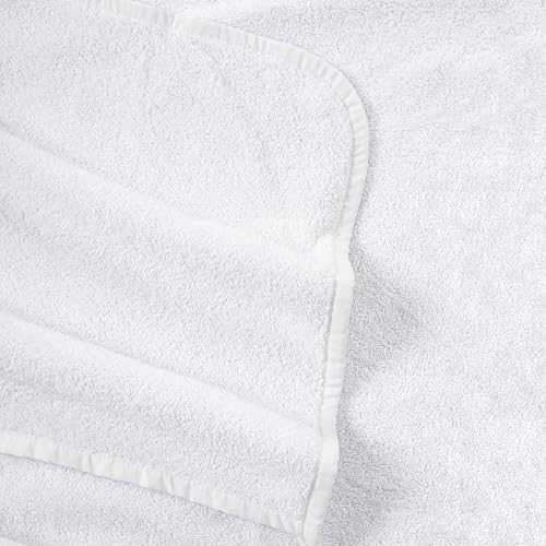 American Soft Linen 2 PACKED Chaise Lounge Covers with Pocket, 86"x32" Oversized Beach Pool Lounge Chair Towels (White Chair Towel, 2 PIECE) - color: White Chair Towel, size: 2 PIECE