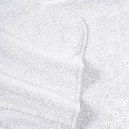 American Soft Linen 2 PACKED Chaise Lounge Covers with Pocket, 86"x32" Oversized Beach Pool Lounge Chair Towels (White Chair Towel, 2 PIECE) - color: White Chair Towel, size: 2 PIECE