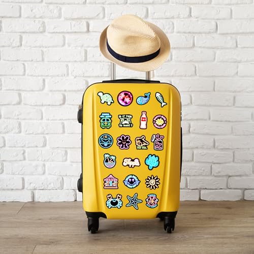 120 Pcs Glow in The Dark Neon Water Bottle Stickers, Funny Cartoon Waterproof Vinyl Laptop Decals, Phone Case Luggage Scrapbook Mug DIY Decor - color: Luminescent-463kscp-464kscp