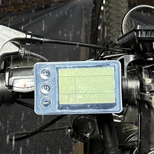 Electric Monitor Cover, Silicone Protective Case For S866 LCD Display Electric Bike Scooter, Display Protective Dust Cover For Scooter, Dustproof and Waterproof