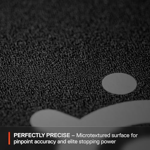 SteelSeries QcK L Performance Control Gaming Mousepad — Extra Density for a Smooth Glide — Low-Profile Edge Stitching — Non-Slip Neoprene Rubber Base — 16.54 x 19.29 inch — FPS, MOBAs, RTS, MMO - size: Large, style: Control
