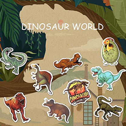 Dinosaur Stickers for 15+ Adult for Laptop, not a Toy, for General Use - style: Cute Dinosaur Stickers