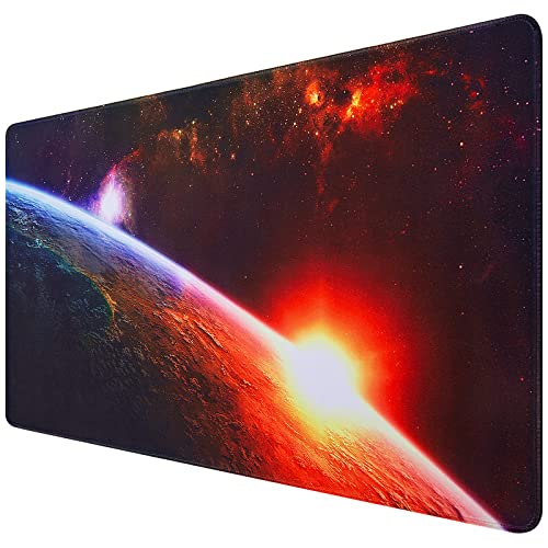 Canjoy Gaming Mouse Pad, Large Extended Mouse Pad Big Computer Mousepad for Home Office Gaming Work 31.5x15.7inch - color: Sunrise