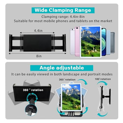 Drone Controller Bracket and Tablet Bracket, with Neck Strap | 4.7-12.9 inch Adjustable Bracket.Compatible With DJI Mavic Air/Mini Series,