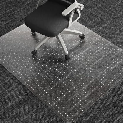 Office Chair Mat for Carpet Floor, Heavy Duty Desk Chair Mat for Low/No Pile Carpeted Floors, Anti Slip Carpets Protector for Home Office (47" x 59") - size: 47" x 59"