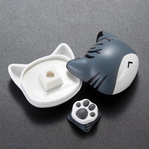 SYA ZOMOPLUS Cute Keycaps,Novelty Cat-Claws Keycap 3D Model OEM Profile Keyboard Keycaps Squishy-Paws Custom Key Caps for Cherry MX Switches Mechanical Gaming Keyboard ESC-Key Keycap(Dragen-Li1pcs) - color: Dragen-Li-1pcs