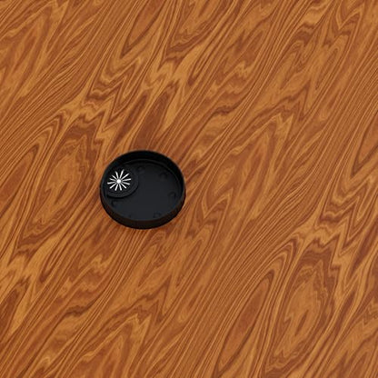 Desk Grommet 2-3/8 Inch 60mm, Zinc Alloy Computer Desk Wire Hole Cover, Office Desktop Cord Cable Hole Metal Ring, Black - size: 2-3/8" Black