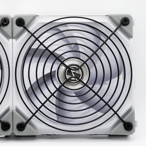 Black 10 Pack PC Fan Grill,PC Fan Cover | Black Iron 10 Pack 120MM Fan Grill,120MM Fan Cover with Screws for Computer Case Cooling Decoration - size: FCI10-10 PCS