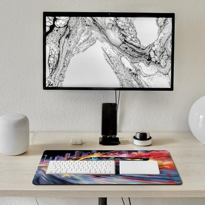 JDM Car Desk Mats on Top of Desks Pad Japanese Large Mouse Pads Gaming Cool R32 Tokyo Drift JDM Car Big Mousepad for Desktop Keyboard Computer Mat 40X75cm - size: 40X75cm
