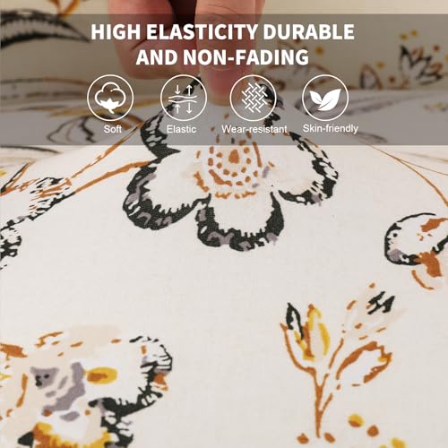 KRFOONN Club Chair Slipcover 2 Piece Stretch Printed Round Barrel Chair Covers Removable Tub Chair Slipcover with Elastic Bottom Chair Coverings Furniture Protector Cover for Living Room, B26 - color: Colorb26