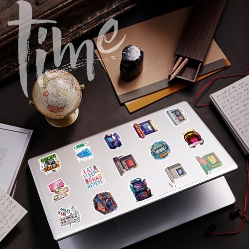 100Pcs Video Game Stickers, Multicolor Vinyl Waterproof Gaming Stickers for Boys, Teens, Men, Adults - style: Gaming Stickers