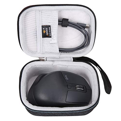 Aproca Hard Travel Storage Case for Logitech MX Master 4 / MX Master 3 / 2S Wireless Mouse (Dark Blue-Upgrade) - color: Dark blue-Upgrade
