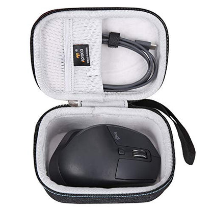 Aproca Hard Travel Storage Case for Logitech MX Master 4 / MX Master 3 / 2S Wireless Mouse (Dark Blue-Upgrade) - color: Dark blue-Upgrade
