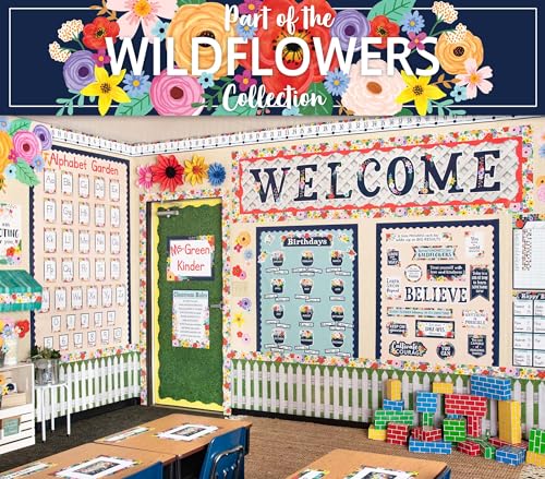 Teacher Created Resources Wildflowers Name Tags/Labels - Multi-Pack (TCR6701)