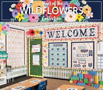 Teacher Created Resources Wildflowers Name Tags/Labels - Multi-Pack (TCR6701)
