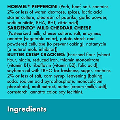 Hormel Snacktray/Pep/Cheese/Crk, 14.7 oz