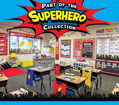 Teacher Created Resources Superhero Flat Name Plates (5588)