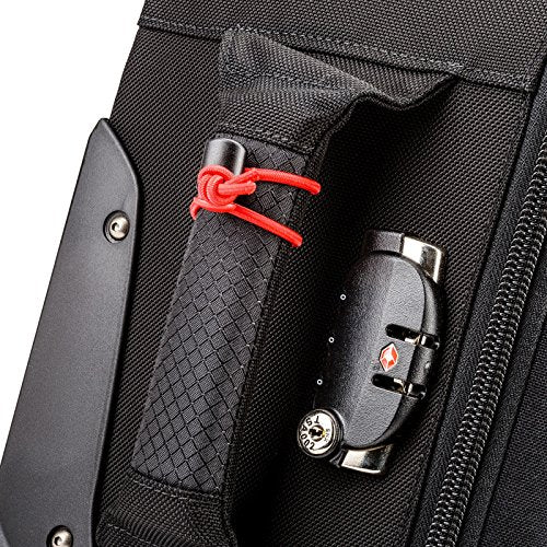 Think Tank Red Whips Adjustable Elastic Bungie Cable Ties V2.0 for Camera Accessories - 10 Regular, 2 Long Ties - Total Pack of 12