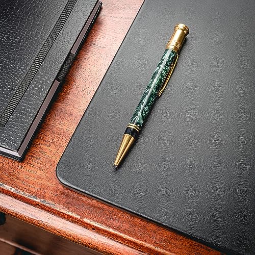 Dacasso Leatherette Conference Pads - color: Black, size: 19" x 24"