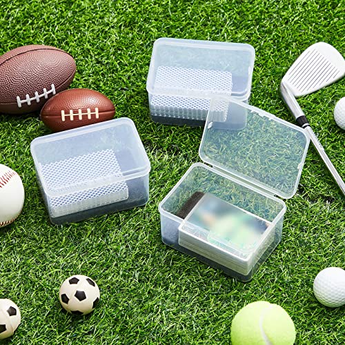 PerKoop 8 Pcs Plastic Card Case Boxes for 162 Pcs Game Cards 3 Decks of Playing Card Clear Plastic Holder Box Organizer for Travel Game, 4. 7 x 3. 3 x 2. 5 Inch, Cards Not Included