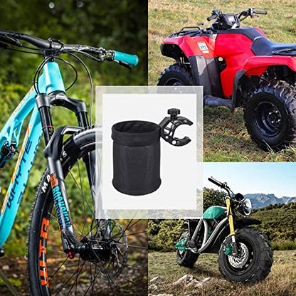 UNIGT Motorcycle ATV Cup Holder with 0.6"-1.75" Alligator Clamp, 32oz | Bike Water Bottle Holder Accessories for Motorcycle, Wheelchair, UTV, Scooter, Boat, Golf, Tractor, Walker