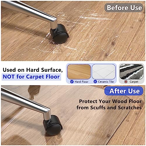 BesWin Clear Chair Mat for Hardwood Floor - 36"x48" Heavy Duty Desk Chair Mats for Office Chair - Transparent Computer Floor Mat Office Home Floor Protection Mat for Wood/Tile - size: 36"×48" (for Hard Floors)
