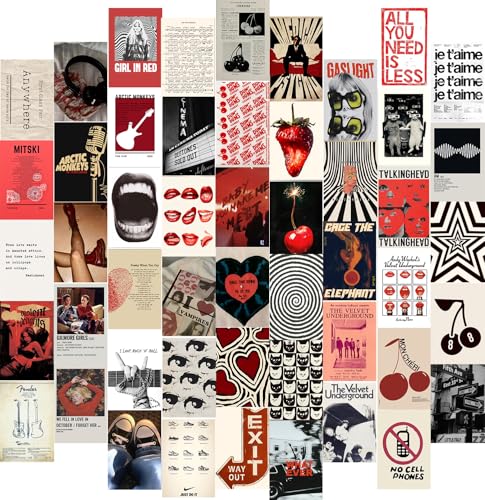 KBKBART 50Pcs Downtown Girl Posters, Downtown Girl Room Decor, Y2k Wall Art Prints for Bedroom, Coquette Wall Collage Kit for Room Aesthetic, 4"x6" Vintage Photo Collage Kit Pictures for Dorm Decor - color: Downtown Girl, size: 4x6 inch x 50pcs