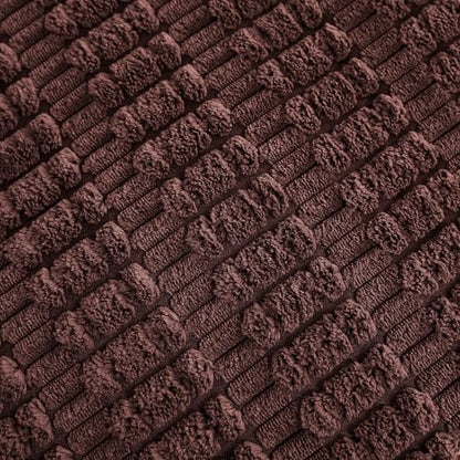 Sofa Armrest Cover Couch Arm Cover Armchair Covers, 2pcs Anti-Slip Couch Arm Protectors Sofa Arm Covers (Reddish Coffee, 18x22x2pcs) - color: Reddish Coffee, size: 18x22 inch (2 pcs)